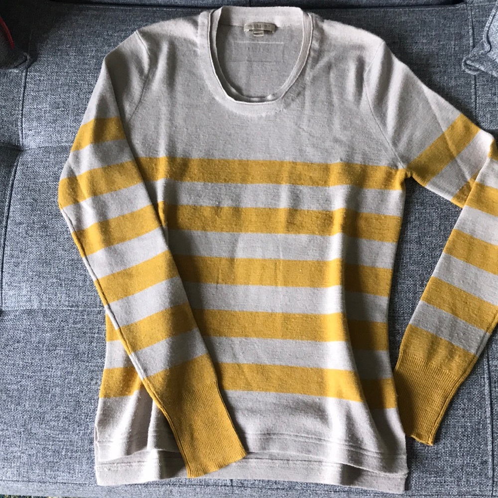 Burberry Wool/Linen Sweater, size L